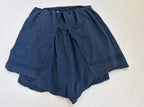 Lelis Skirts/Skorts Extra Small Blue Polyester, cotton, linen