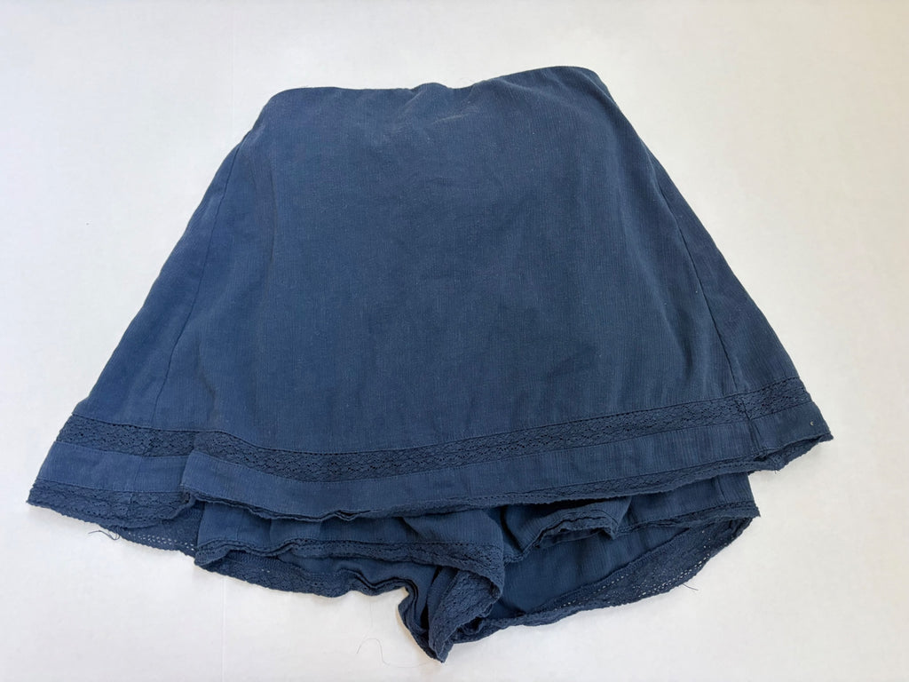 Lelis Skirts/Skorts Extra Small Blue Polyester, cotton, linen