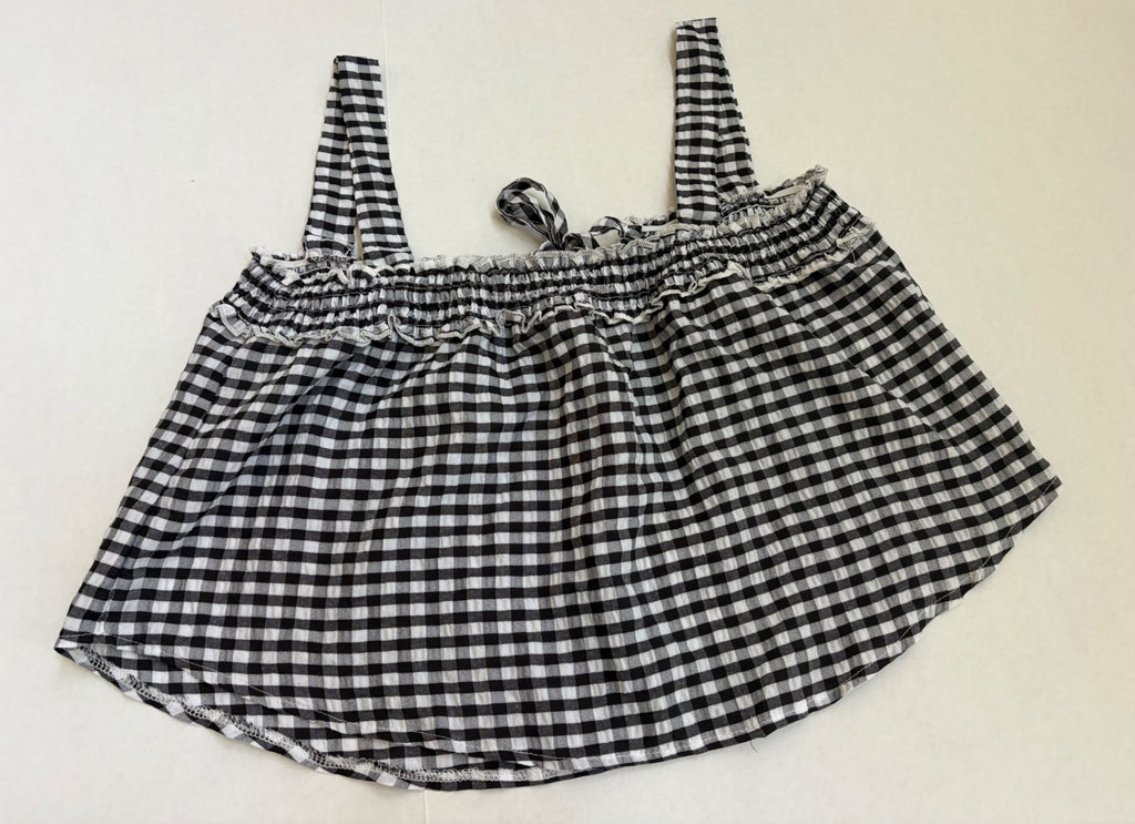 Unknown Tops Medium Black and White Polyester