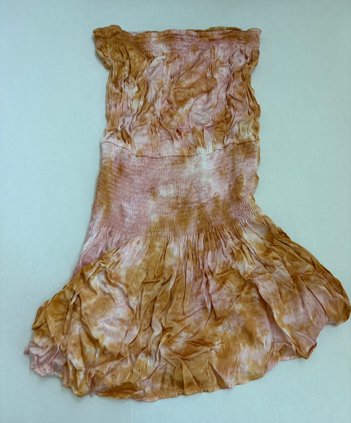Rays for Days Dresses/Rompers Medium Orange, pink Viscose