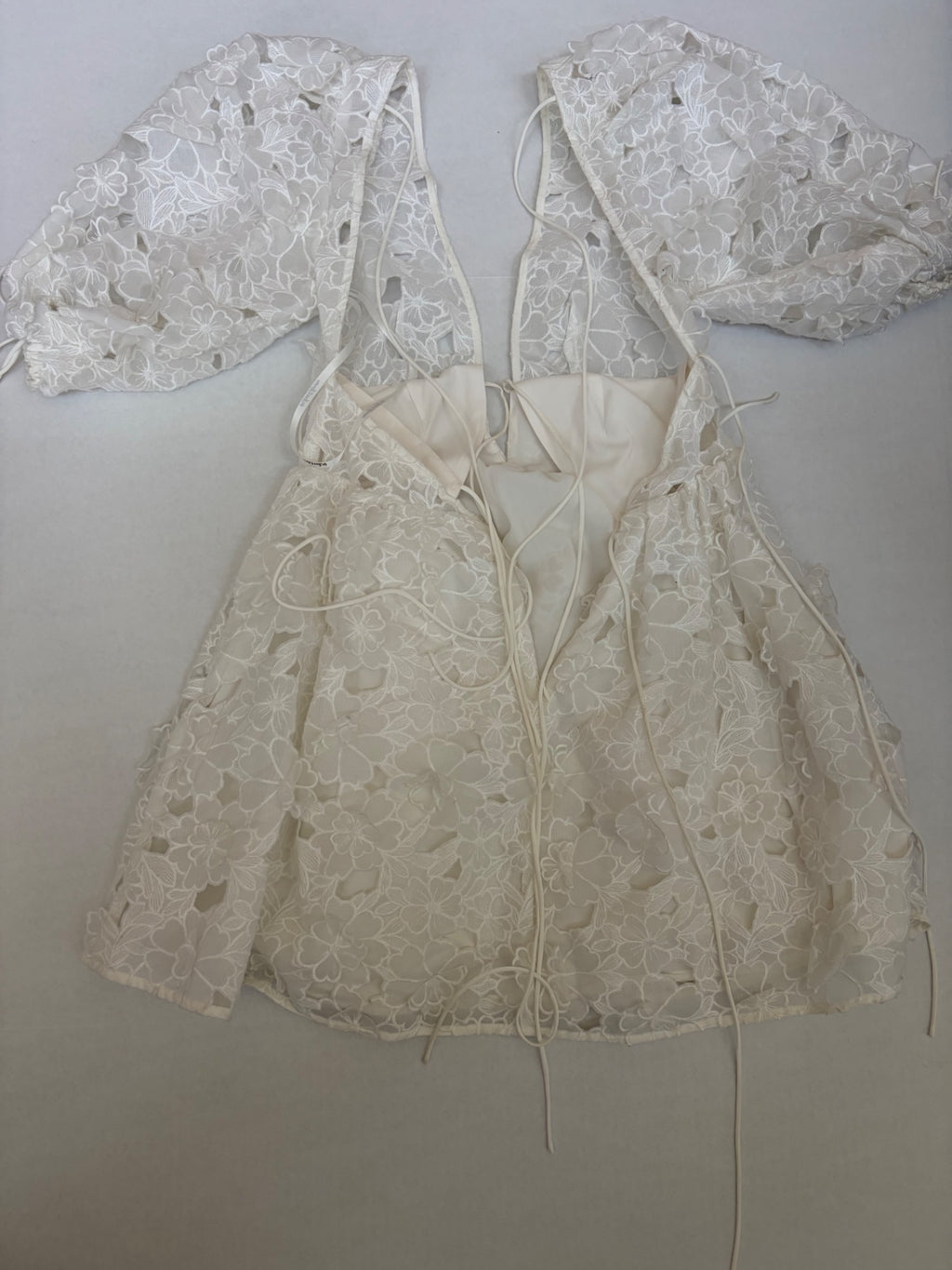 For Love and Lemons Dresses/Rompers Medium White Polyester, Spandex