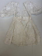 For Love and Lemons Dresses/Rompers Medium White Polyester, Spandex