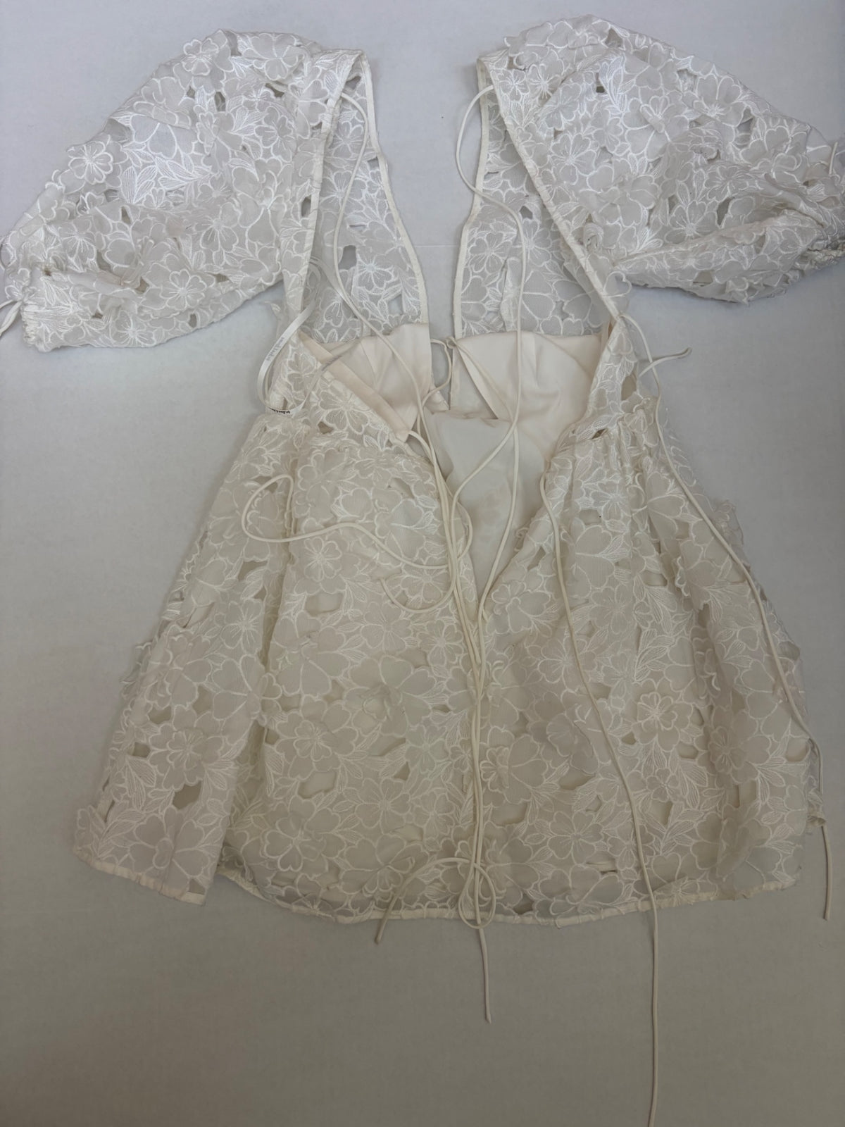 For Love and Lemons Dresses/Rompers Medium White Polyester, Spandex