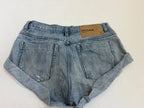 ONETEASPOON Shorts 27 Light Blue Denim and Cotton