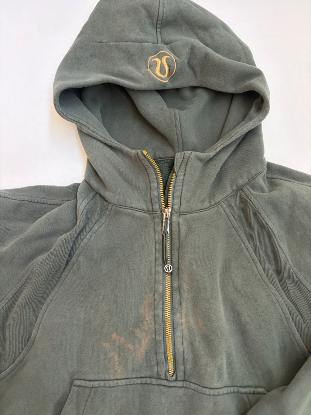 Lululemon Sweatshirts/Hoodies Width 21 in Green Cotton blend