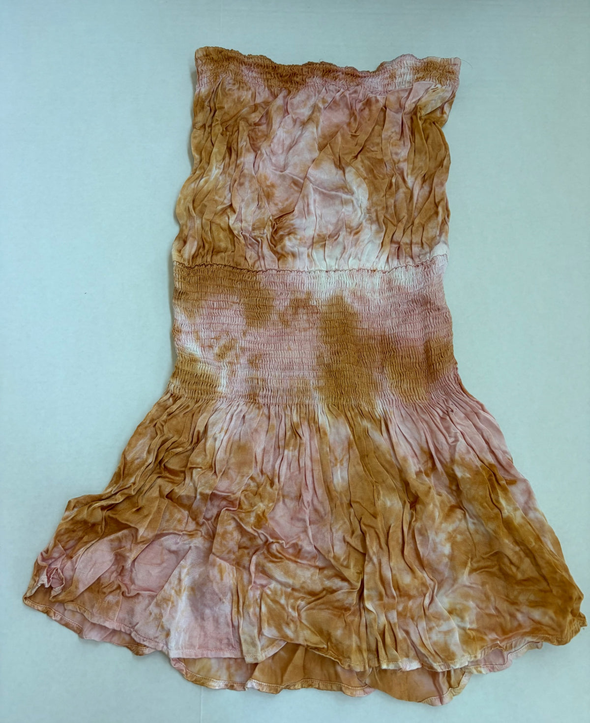 Rays for Days Dresses/Rompers Medium Orange, pink Viscose