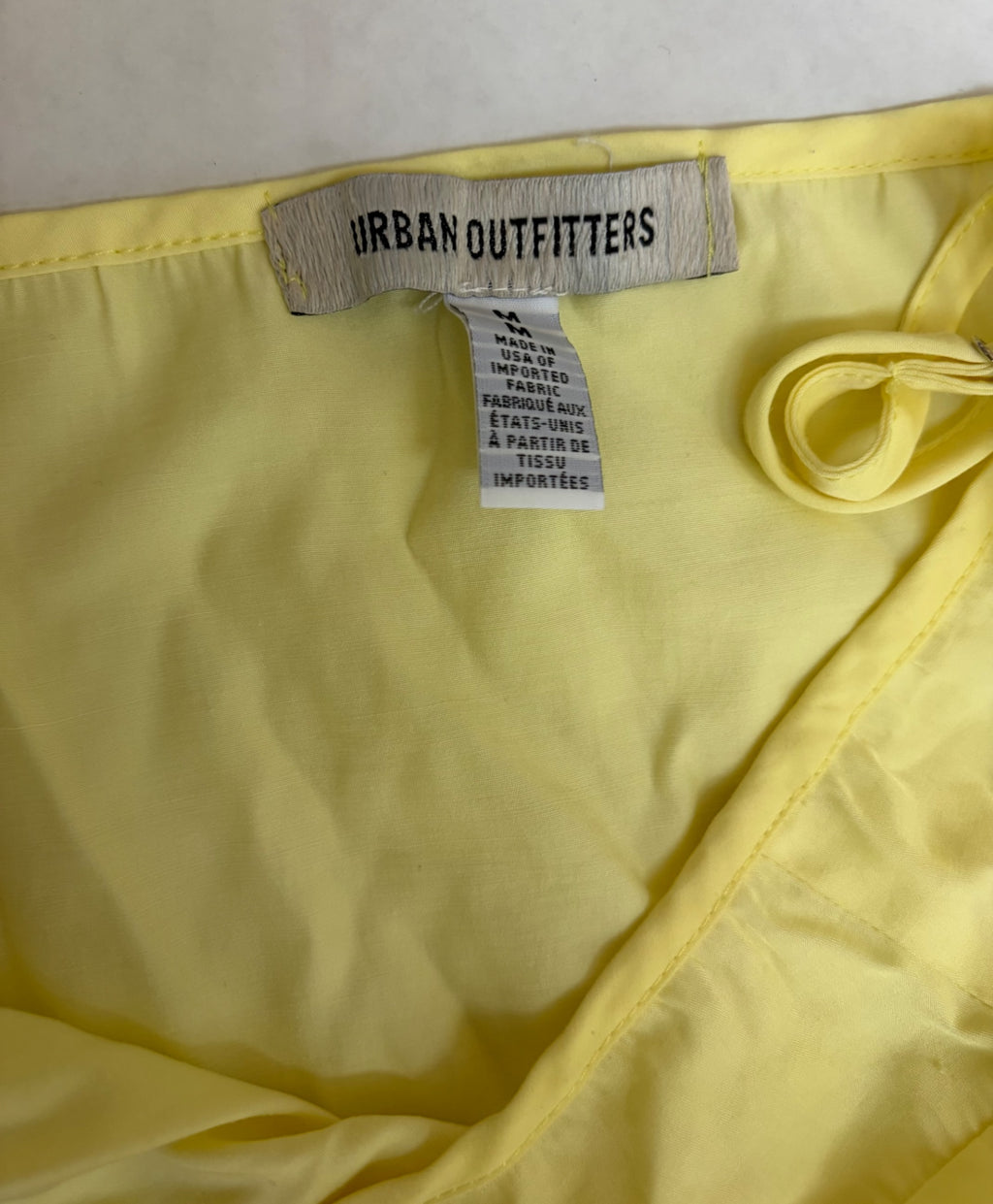 Urban Outfitters Dresses/Rompers Medium Yellow Viscose, Polyester